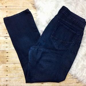 NYDJ Dark Wash Marilyn Straight Leg Jeans
